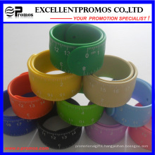 Silicone Slap Band Rulers with Custom Logo (EP-W58405)